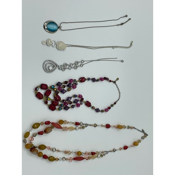 Assorted costume Jewelry adjustable, stones and beaded - Picture 2 of 12